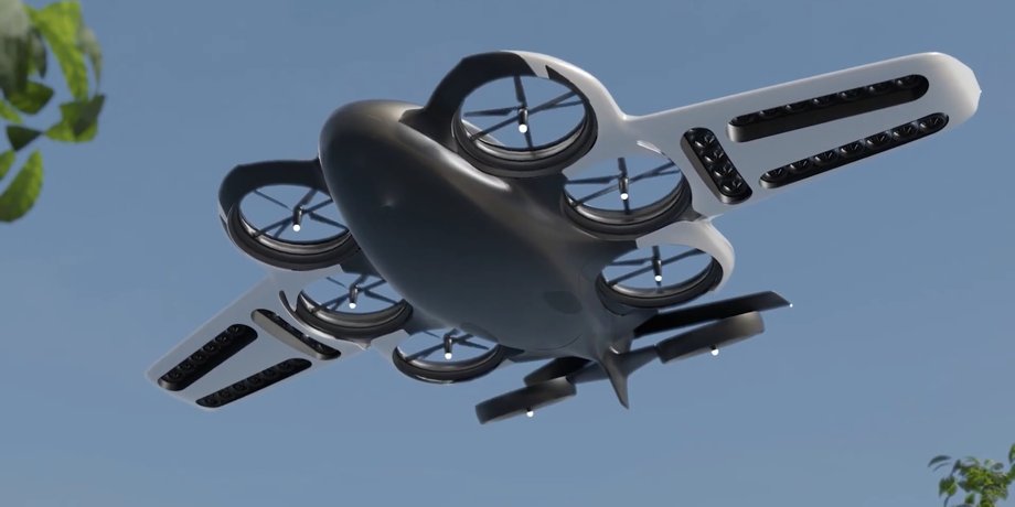летающее такси, аэротакси, eVTOL