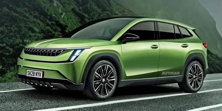 Skoda, Skoda Enyaq, Авто, Автомобили, Кроссовер, Электрокроссовер, Электрокроссоверы, Новинки, Фото