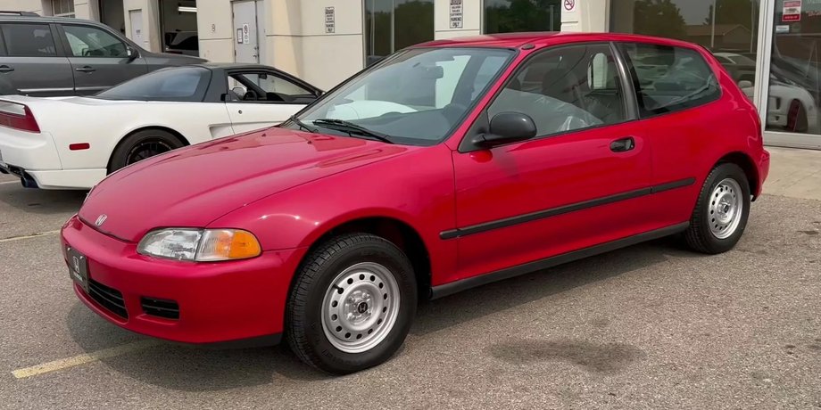 Honda Civic 1992, Honda Civic, капсула часу, Honda Civic DX