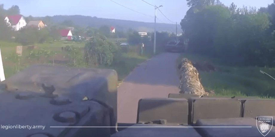 танк, Нова Таволжанка, Легіон "Свобода Росії", РДК, російський добровольчий корпус