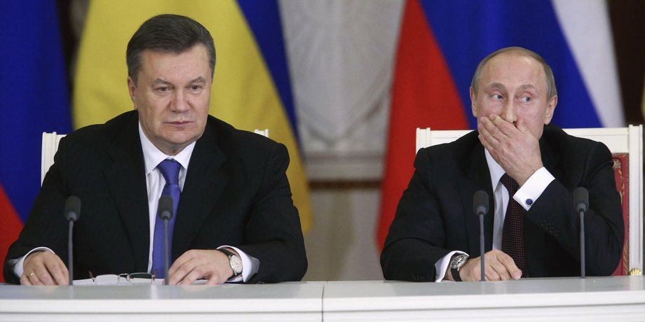 рутин, президент россии, янукович, президент украины