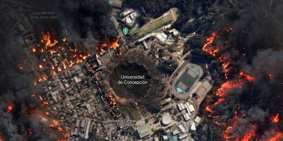 Через ШІ люди генерували на супутникових знімках у Google Earth фейкові вибухи та теракти.