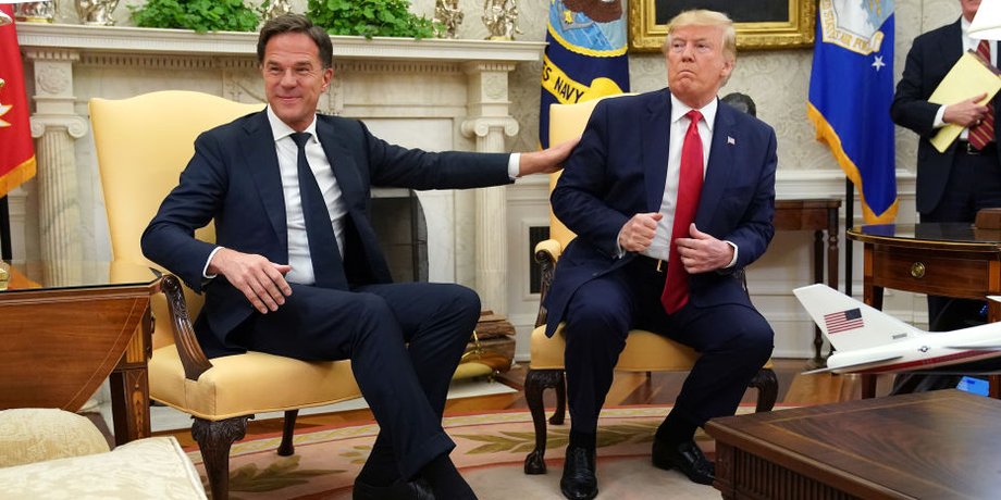 Марк Рютте Дональд Трамп