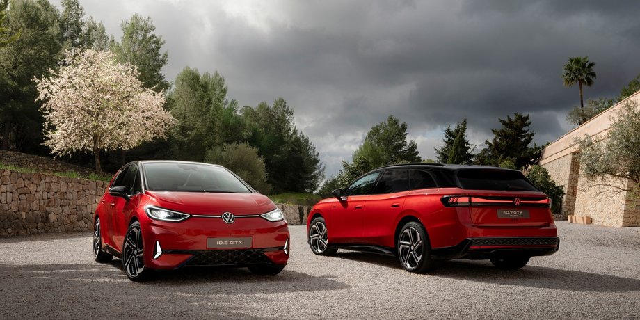 электромобили Volkswagen ID.GTX, Volkswagen ID.3 GTX, Volkswagen ID.3, Volkswagen ID.7 GTX, Volkswagen ID.7