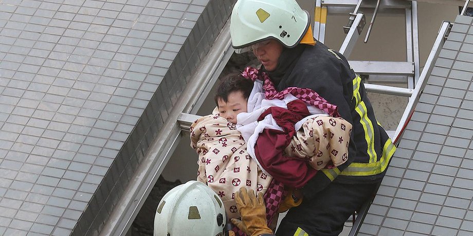 Землетрясение в Тайване / Фото: Reuters