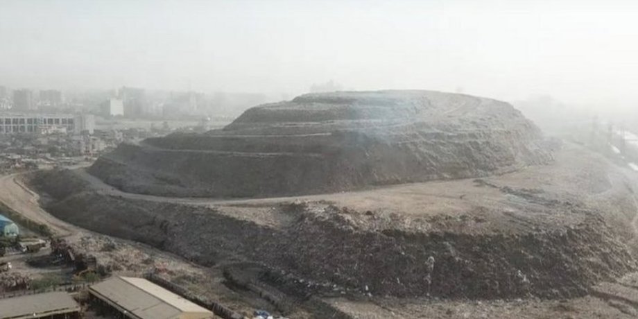 Как выглядит свалка в Газипуре