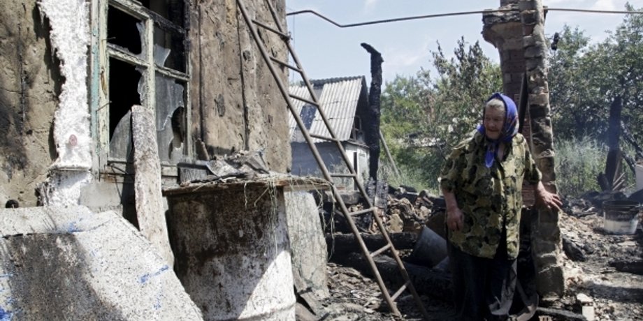 Обстрел Донецка / Фото: Reuters