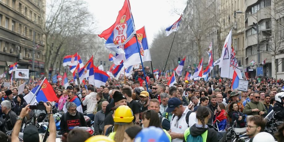 Протести в Белграді