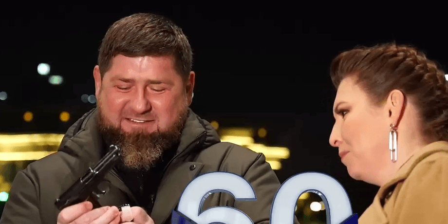Рамзан кадыров, чечня кадыров, пистолет, пистолет кадырова