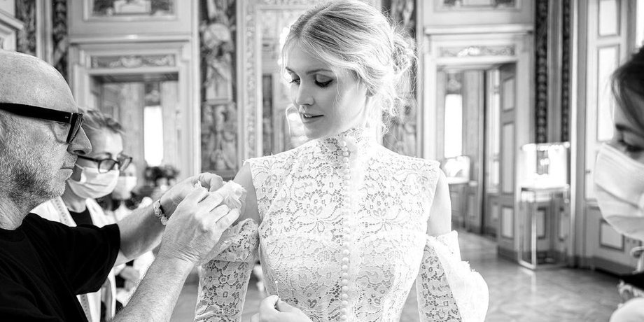 Кітті Спенсер, весілля, плаття, Dolce & Gabbana