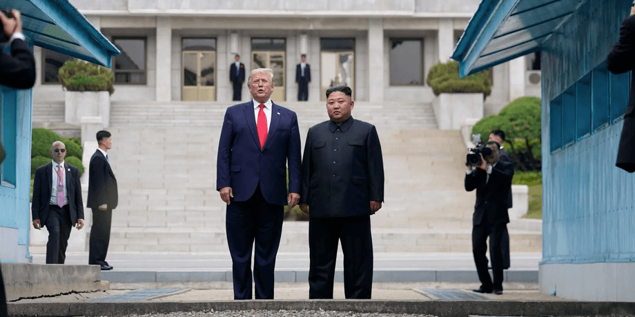 Дональд Трамп і Кім Чен Ин