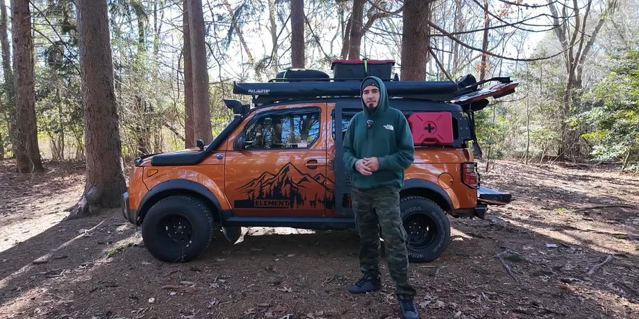 Honda Element автодом, Honda Element, Honda Element, кроссовер Honda, дом на колесах, автодом Honda