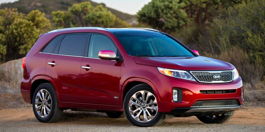Kia Sorento 2012, Kia Sorento, кроссовер Kia Sorento, пробег авто, гарантия на авто, замена двигателя Kia Sorento