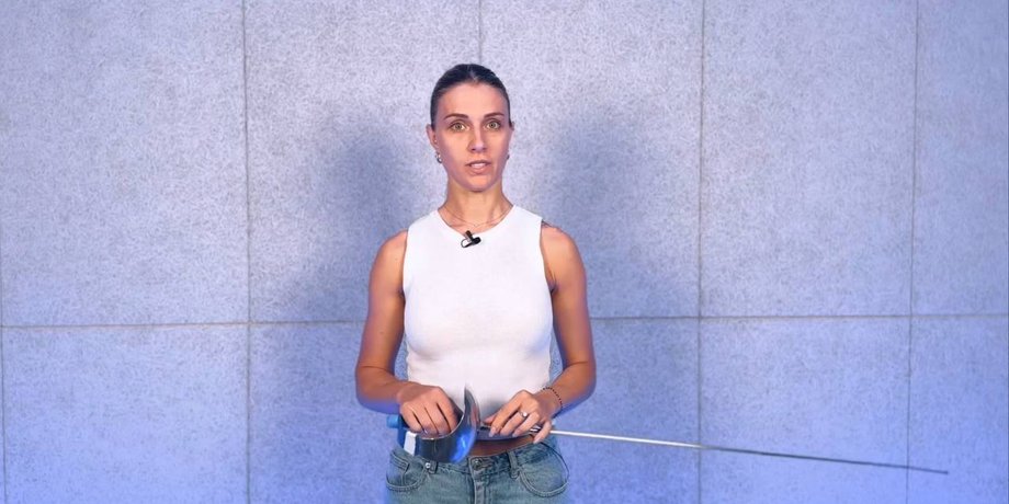 Украинская фехтовальщица