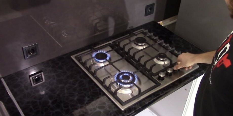 газовая плита, кухня
