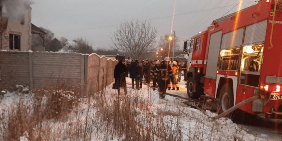 пожарные, пожар, харьков