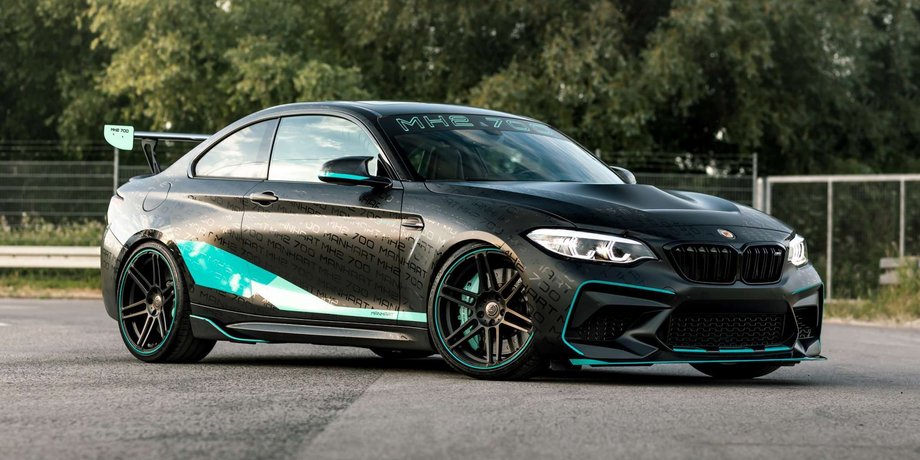 BMW, BMW M2, Manhart, Спорткар, Авто, Автомобили, Фото, Новинки, Тюнинг, Тюнинг-ателье