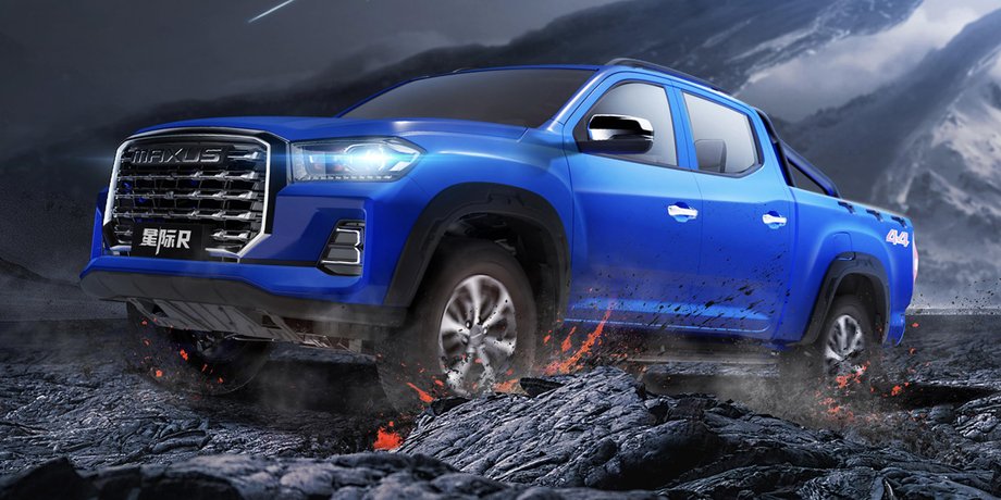 Maxus Interstellar, пикап Maxus, новый Maxus Interstellar, китайский пикап