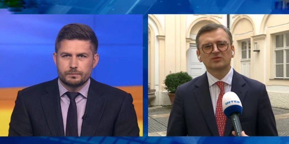Дмитрий Кулеба, МИД Украины, прямой эфире, телемарафон