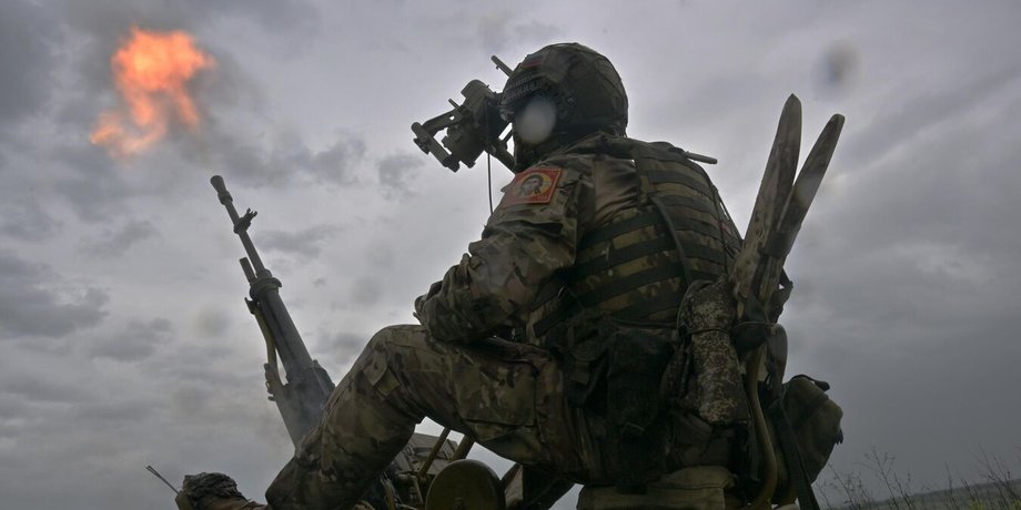 Бойцы ВС РФ
