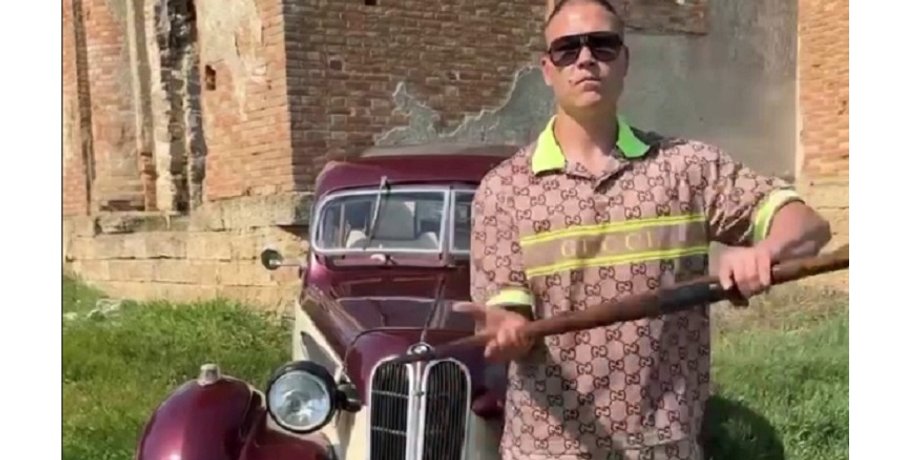 чоловік з рушницею і бмв, BMW 326, седан BMW