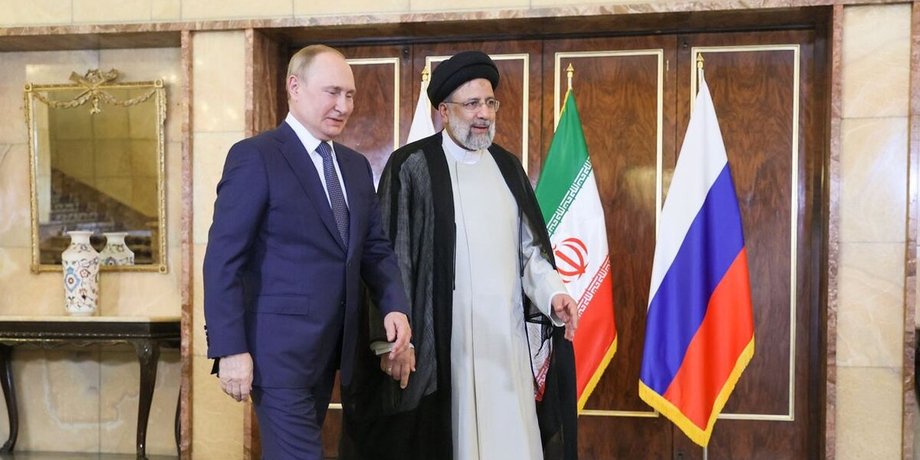 Путін і Раїсі, теракт в Ірані, співчуття Путіна, Путін засудив тероризм, співпрацю Ірану та Росії, іранські дрони