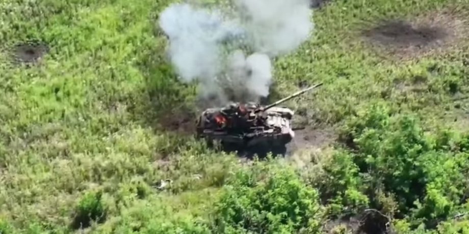 военная техника, танк, взрыв