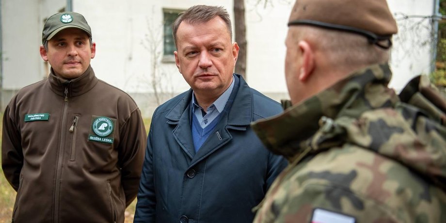 Мариуш Блащак, посольство РФ, база отдыха, польские военные