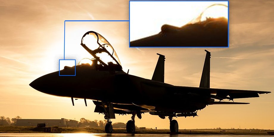 Система Tiger Eyes, Система інфрачервоного пошуку і стеження IRST, IRST, датчик IRST, F-15SG Сінгапуру, ВПС, датчик, система наведення