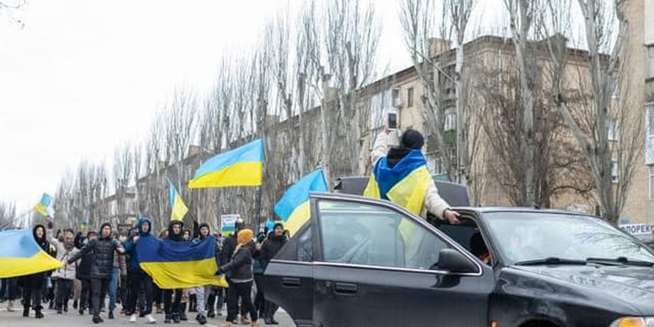 Мелітополь, окупація Мелітополя, мітинг у Мелітополі, підпілля Мелітополя