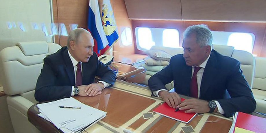 Владимир Путин, Сергей Шойгу, Путин Шойгу, отставка Шойгу, отставка Шойгу
