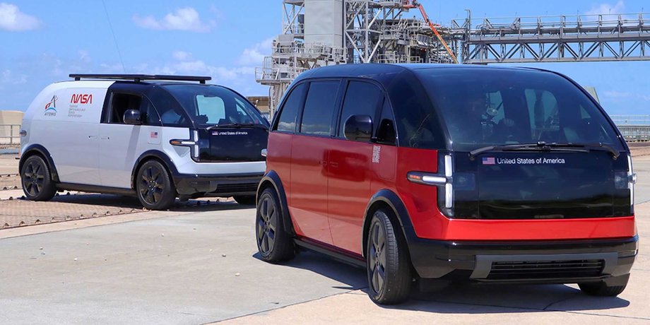 canoo nasa transporter, электромобили Canoo, GMC Hummer EV, электромобиль Hummer, армия США