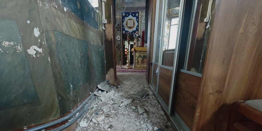 Хрестовоздвиженський храм поділ обстріл