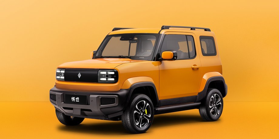 электрокроссовер MG, электромобиль MG, Baojun Yep, Baojun Yep 2023