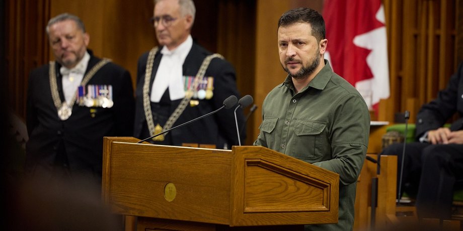 володимир зеленський, володимир зеленський канада