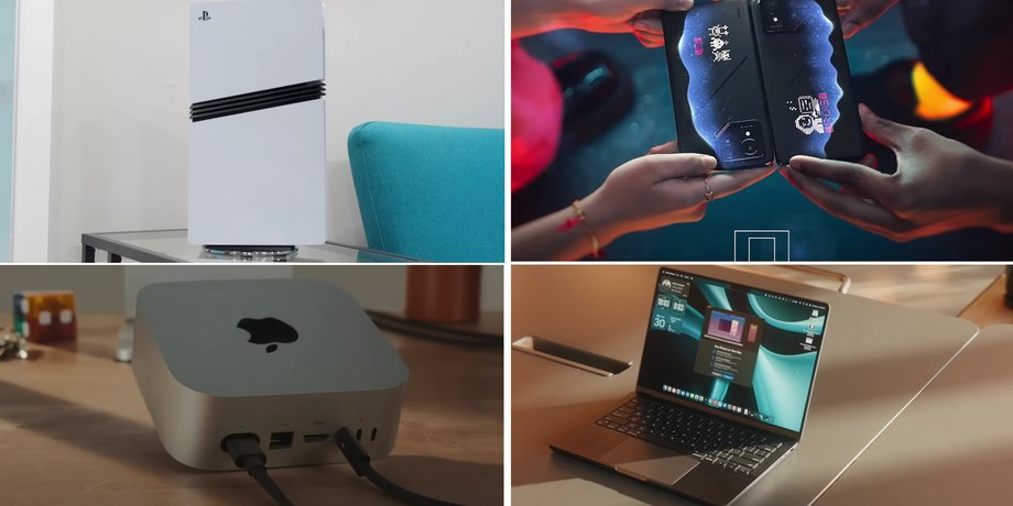 PlayStation 5 Pro, Asus ROG Phone 9, Mac Mini, MacBook Pro з M4