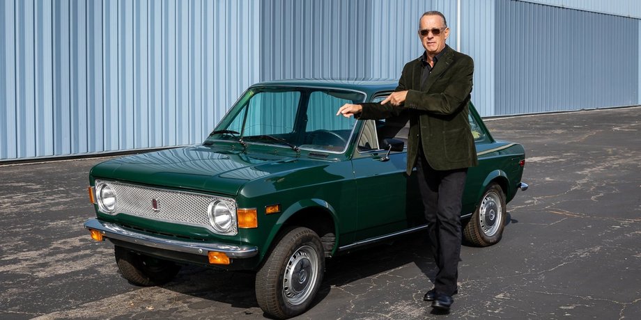 авто Тома Генкса, Fiat Тома Генкса, Том Генкс, Fiat 128, Fiat 128 1975 року, купити Fiat