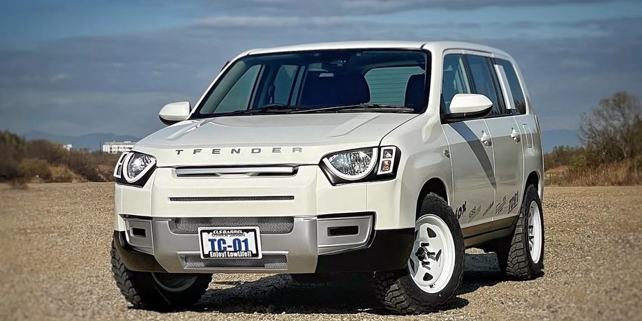 кроссовер тойота, Toyota Probox, тюнинг Toyota Probox, кроссовер Toyota, Land Rover Defender