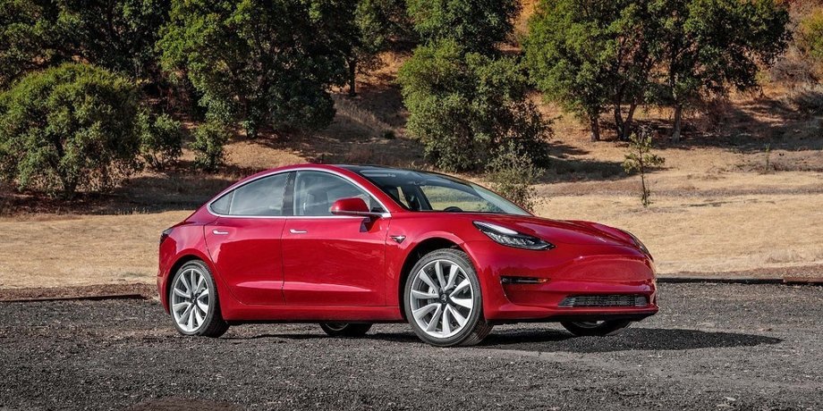 Tesla Model 3, електромобіль Tesla Model 3, електрокар Tesla Model 3, електромобілі Tesla