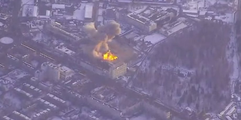 У Генштабі показали удар по заводу "Кремній Ел"