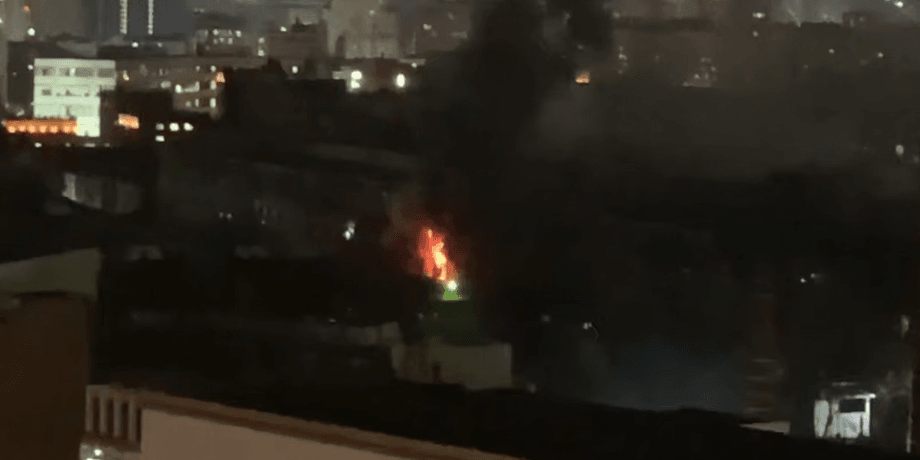 пожар электрозавод, электрозавод, москва электрозавод