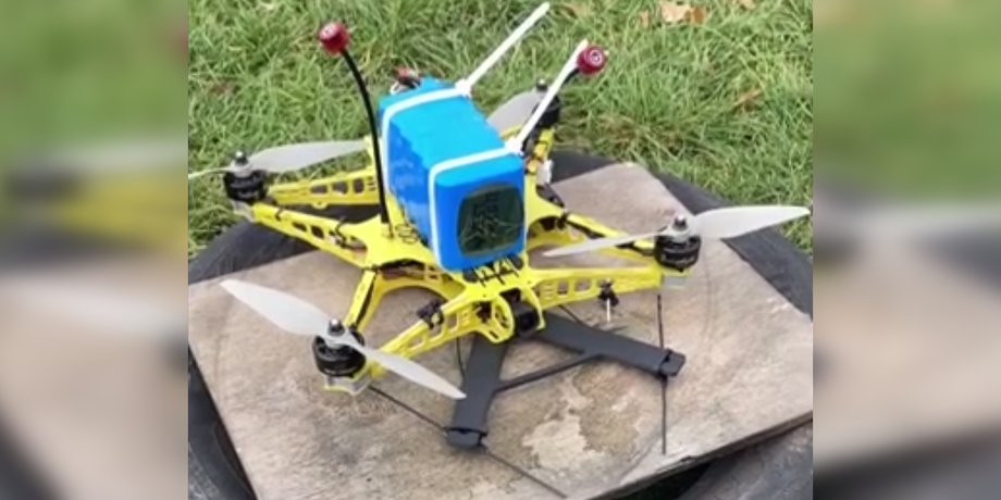 FPV-дрон с радиопеленгатором