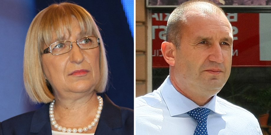 Цецка Цачева vs Румен Радев / Фото: bnr.bg