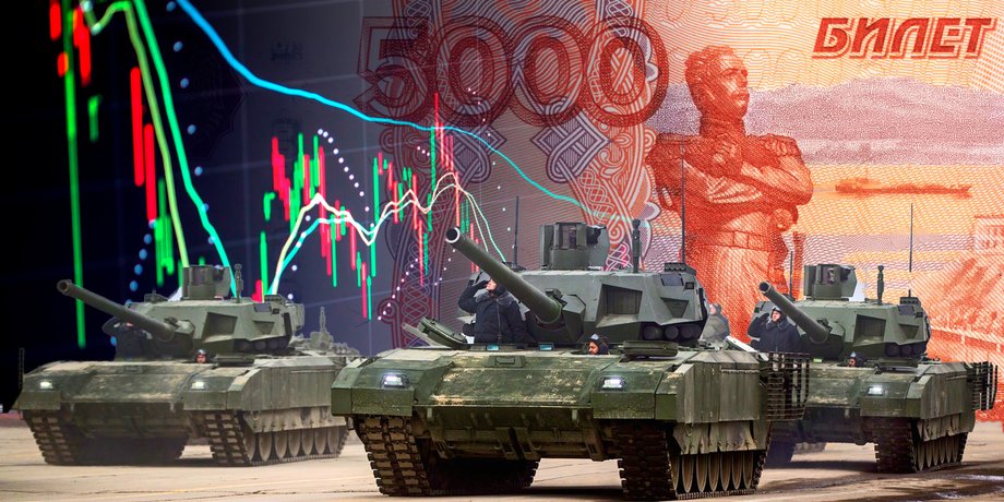впк рф, економічна криза рф, військово-промисловий комплекс Росії увійшов у фазу спаду