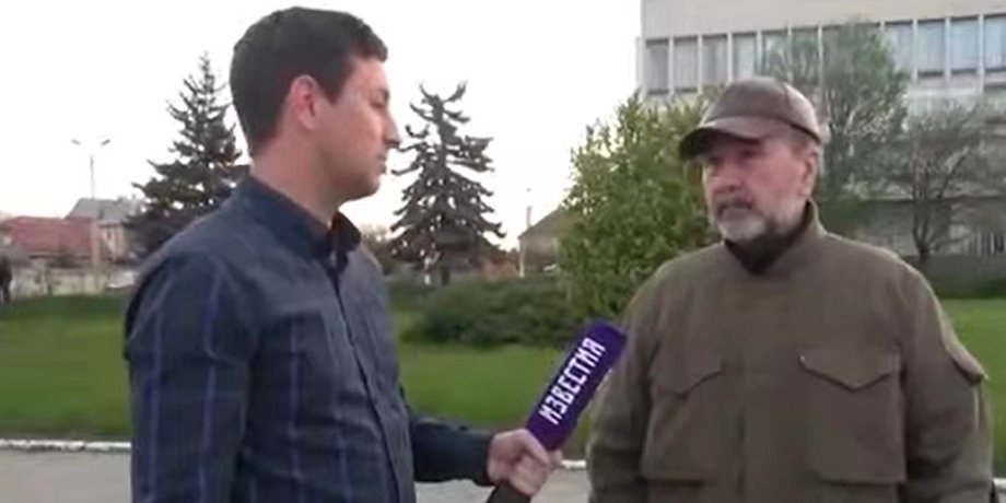 Владимир Миколаенко дал интервью российскому пропагандисту, но не стал говорить то, что тот хотел слышать от него