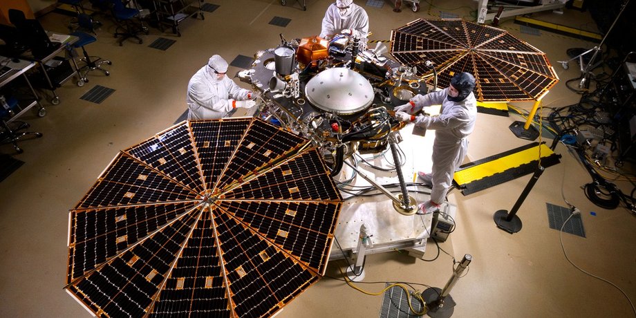 Корабль Insight  / Фото: insight.jpl.nasa.gov