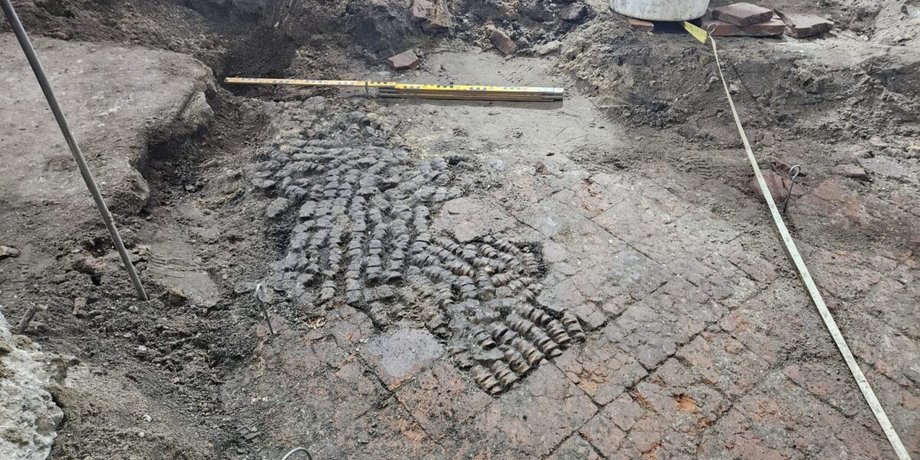 Нідерланди, археологи, археологія, знахідка, підлога, кістки, Голландія, відкриття, історія, плитка, будівля, тварини, культура, дослідження, Алкмаар