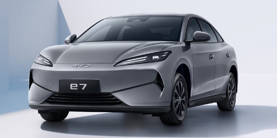 BYD e7, новий BYD e7, електромобіль BYD