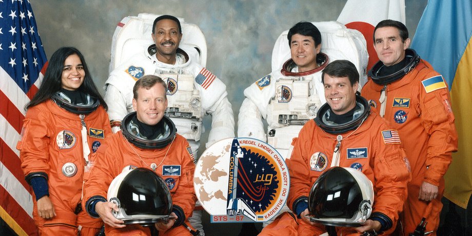 Леонід Каденюк побував у космосі у 1997 році