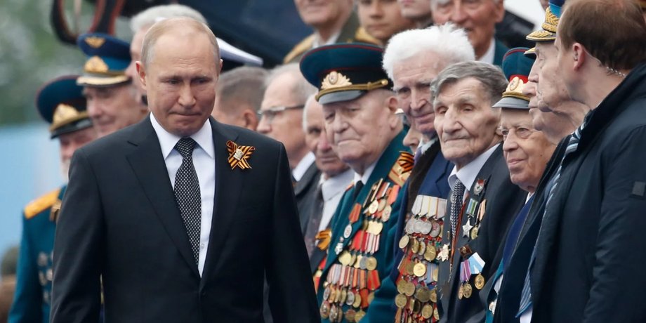 путін на 9 травня, парад 9 травня в Москві